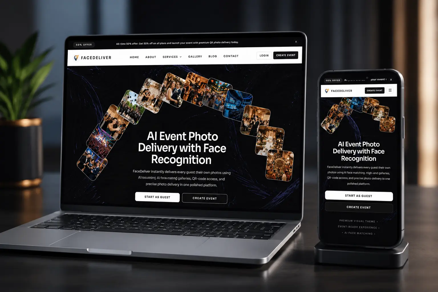 FaceDeliver — AI Event Photo Delivery